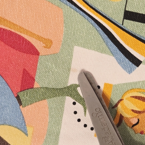 Vintage Neiman Marcus Retired Fashion Diva Pattern Purse Bamboo Handles Retro - Picture 9 of 13